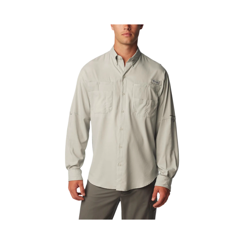 CAMISA COLUMBIA PFG TAMIAMI COOL GREY