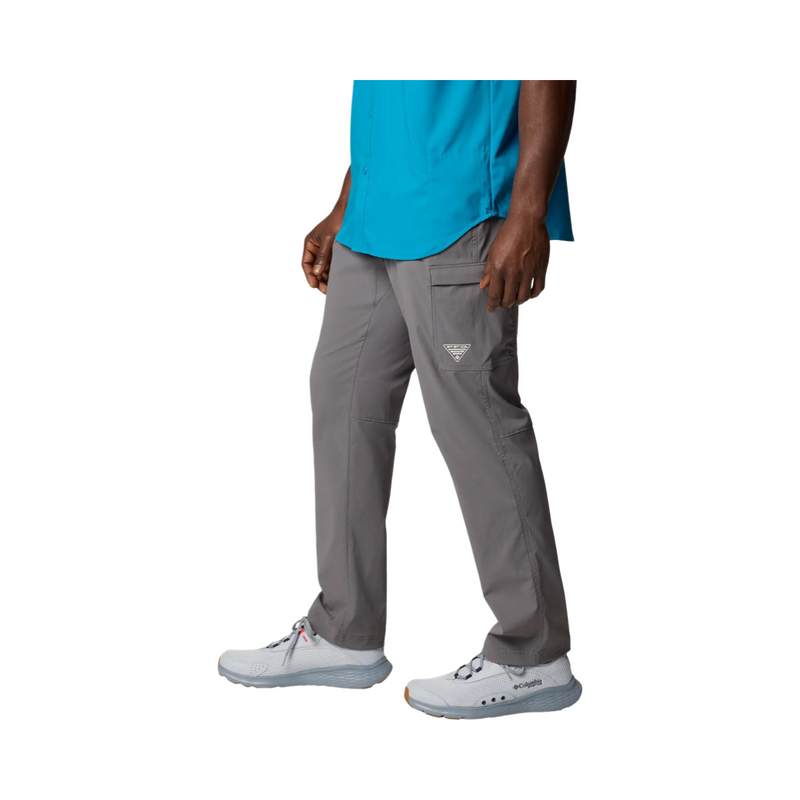 CALÇA COLUMBIA PFG BLOOD AND GUTS II CITY GREY