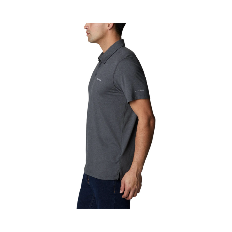 POLO COLUMBIA TECH TRAIL SHARK HEATHER