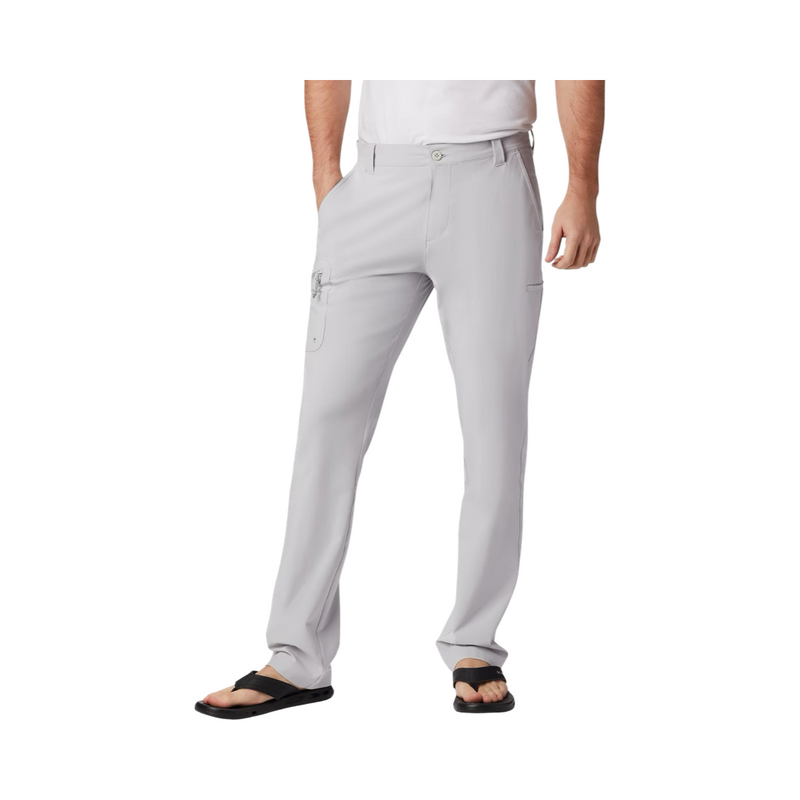 CALÇA COLUMBIA PFG TERMINAL TACKLE II CINZA CLARO