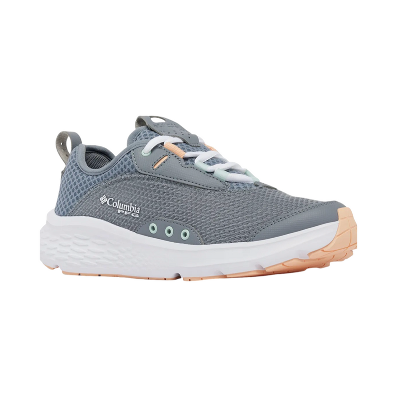 TENIS COLUMBIA PFG CASTBACK FEMININO GREY ASH/PEACH