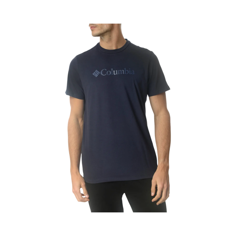 CAMISETA COLUMBIA BASIC LOGO II BRANDED AZUL ESCURO