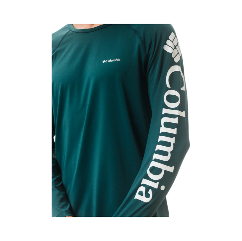 CAMISETA COLUMBIA AURORA M/L VERDE