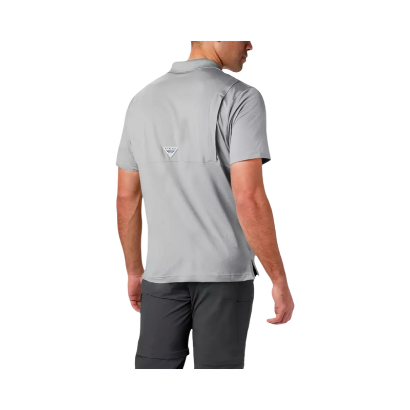 POLO COLUMBIA PFG LOW DRAG OFFSHORE CINZA
