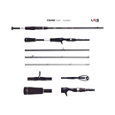 VARA LUMIS CRANK 6-17LBS 5'8'' (1,74M)