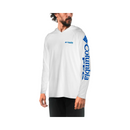 CAMISETA COLUMBIA AURORA M/L PFG TERMINAL TACKLE BRANCO