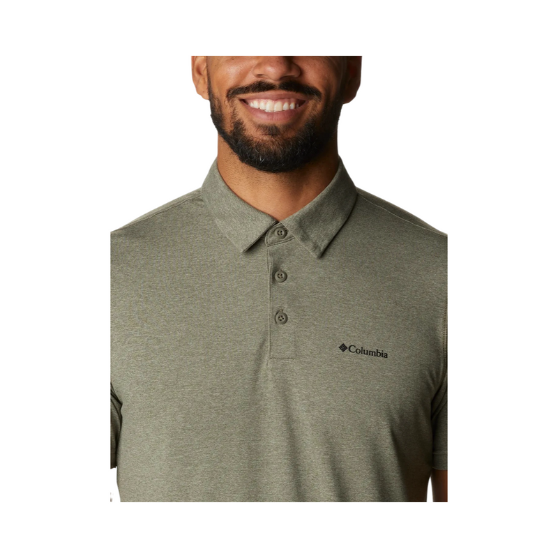 POLO COLUMBIA TECH TRAIL STONE GREEN