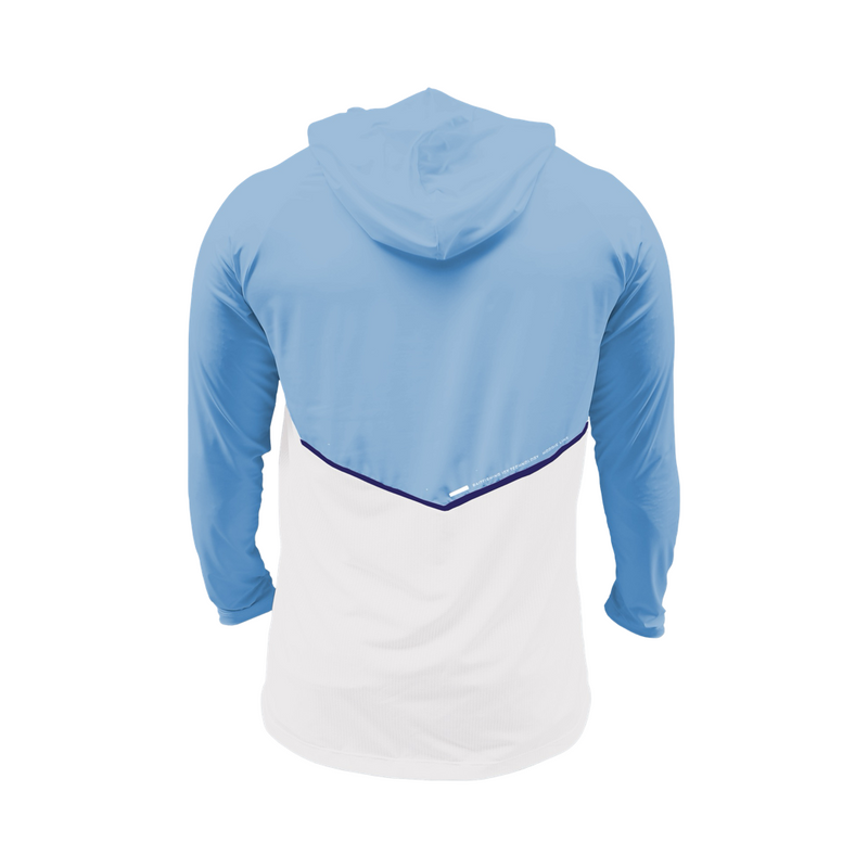 CAMISETA ICY BAIT HOODIE AZUL CLARO/BRANCO