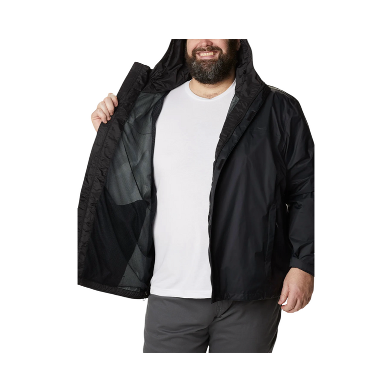 JAQUETA COLUMBIA WATERTIGHT PLUS SIZE BLACK