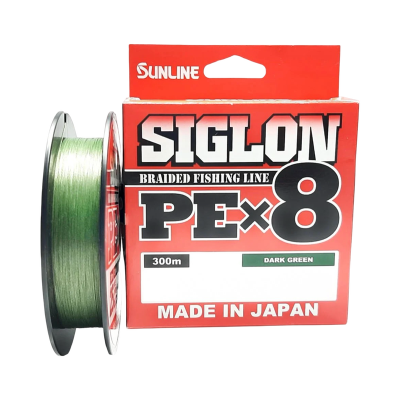 LINHA SUNLINE SIGLON X8 300M ( VERDE ESCURO)