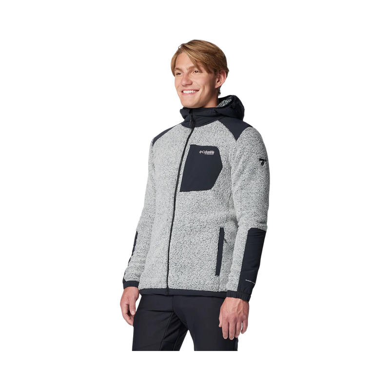 JAQUETA COLUMBIA ARTIC CREST SHERPA WHITE/BLACK