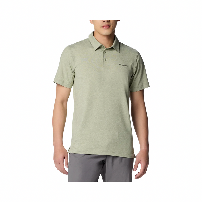 POLO COLUMBIA TECH TRAIL SAFARI HEATHER