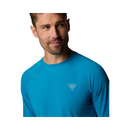 CAMISA COLUMBIA PFG WILD CAST SUN SHIRT BLUE ECHO