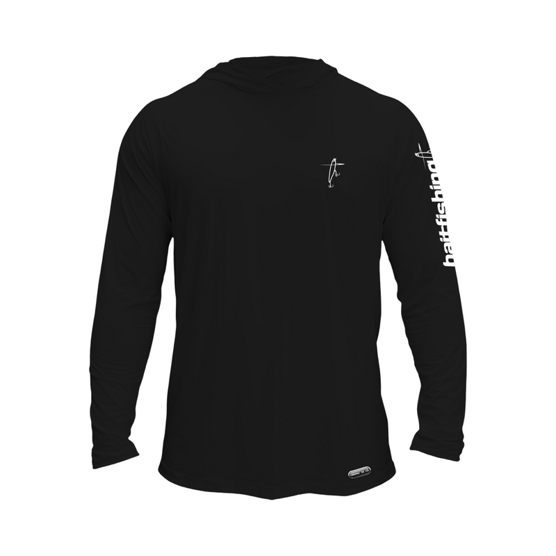 CAMISETA ICY BAIT HOODIE PRETO/BRANCO