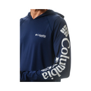 CAMISETA COLUMBIA AURORA M/L PFG TERMINAL TACKLE AZUL ESCURO