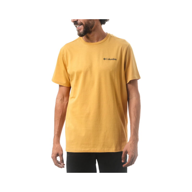 CAMISETA COLUMBIA BASIC AMARELO CAMEL
