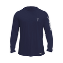 CAMISETA ICY BAIT HOODIE MARINHO/CAQUI