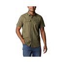 CAMISA COLUMBIA SILVER RIDGE II MANGA CURTA STONE GREEN