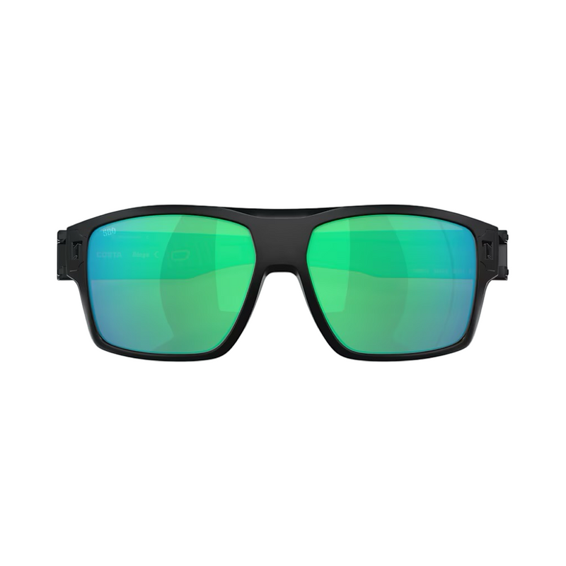 OCULOS COSTA DEL MAR DIEGO 580G MATTE BLACK/GREEN MIRROR
