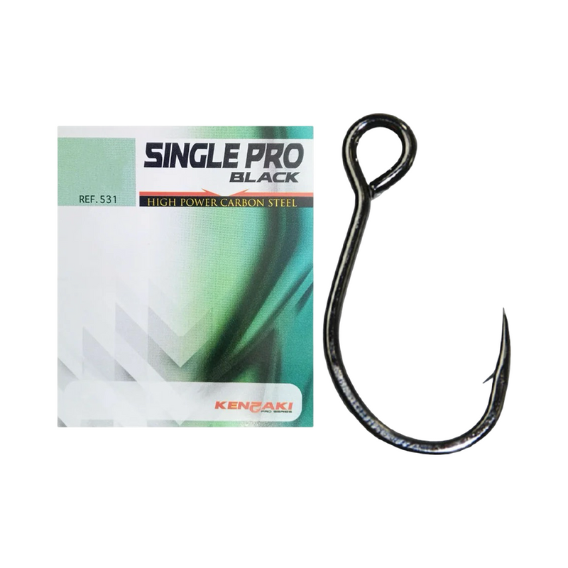 ANZOL INLINE KENZAKI SINGLE PRO BLACK