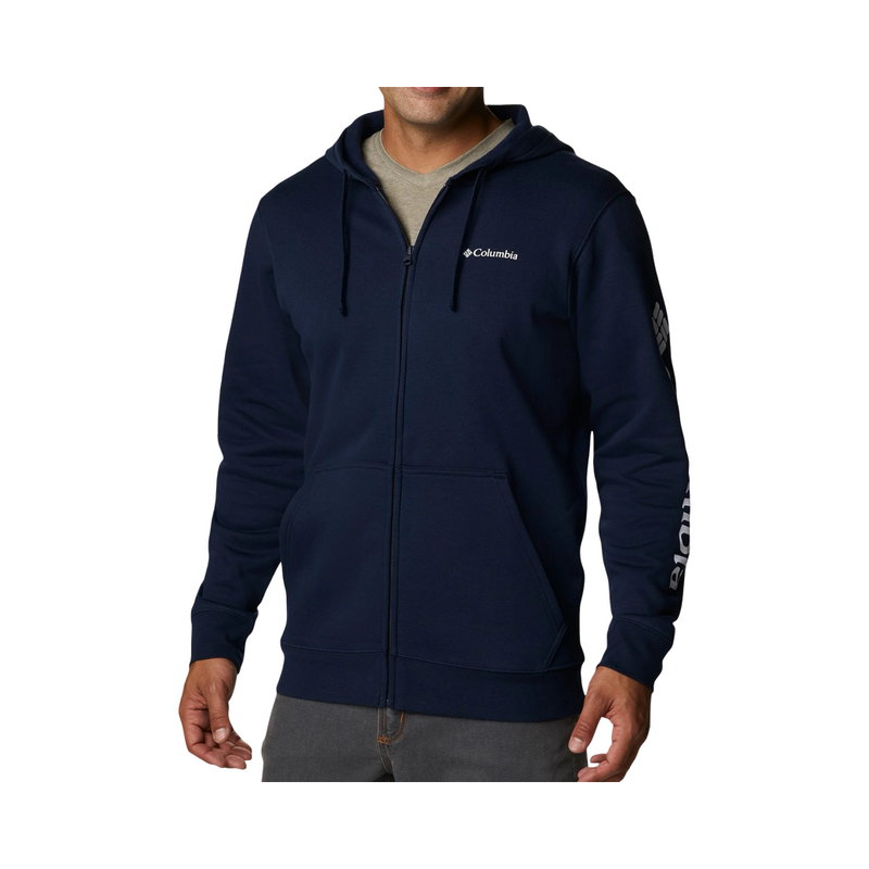 JAQUETA MOLETOM COLUMBIA BEAUMOUNT FULL ZIP HOOD NAVY