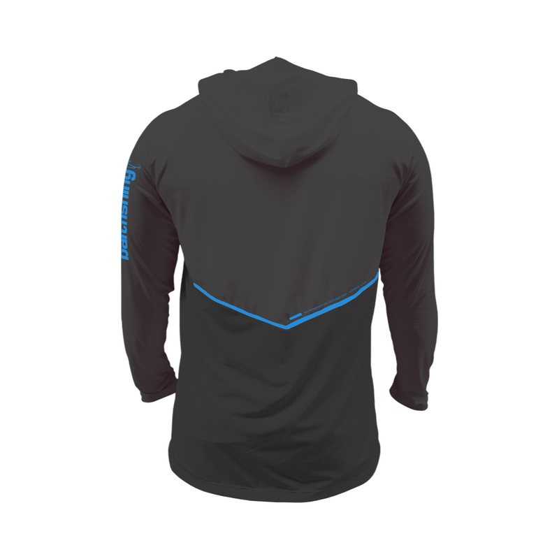 CAMISETA ICY BAIT HOODIE GRAFITE/AZUL