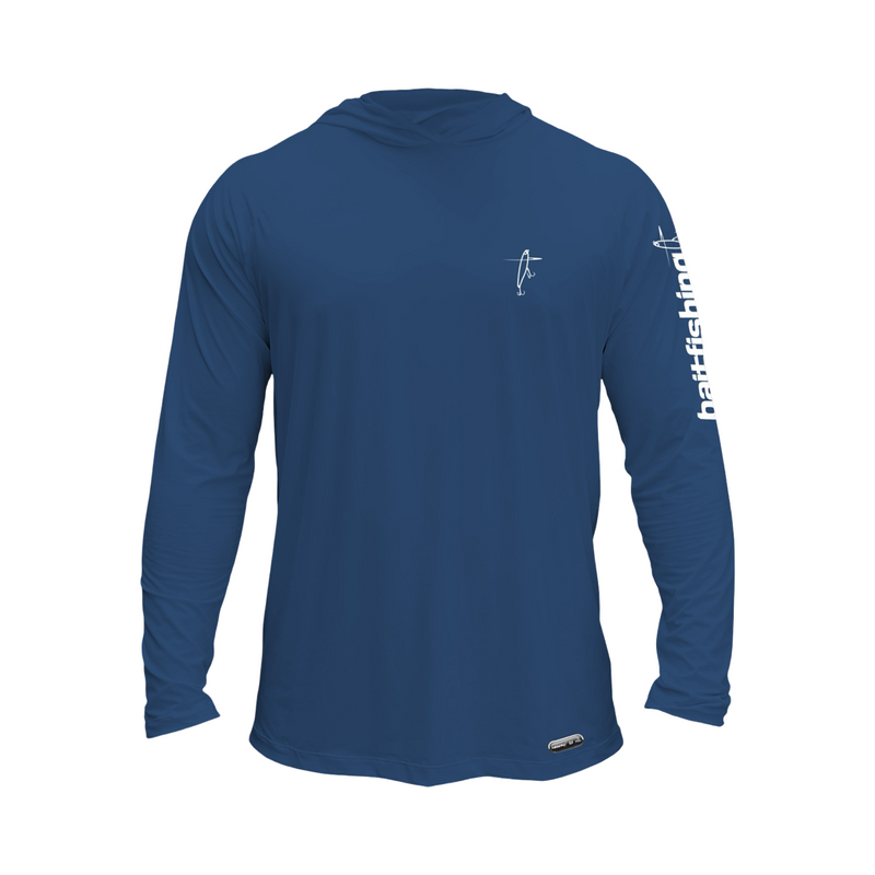 CAMISETA ICY BAIT HOODIE AZUL/PRETO
