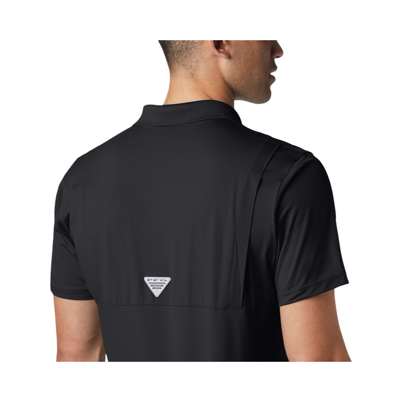 POLO COLUMBIA PFG LOW DRAG OFFSHORE PRETO