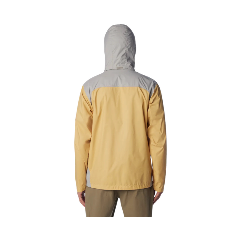 JAQUETA COLUMBIA GLENNAKER LAKE RAIN CINZA/AMARELO