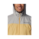 JAQUETA COLUMBIA GLENNAKER LAKE RAIN CINZA/AMARELO
