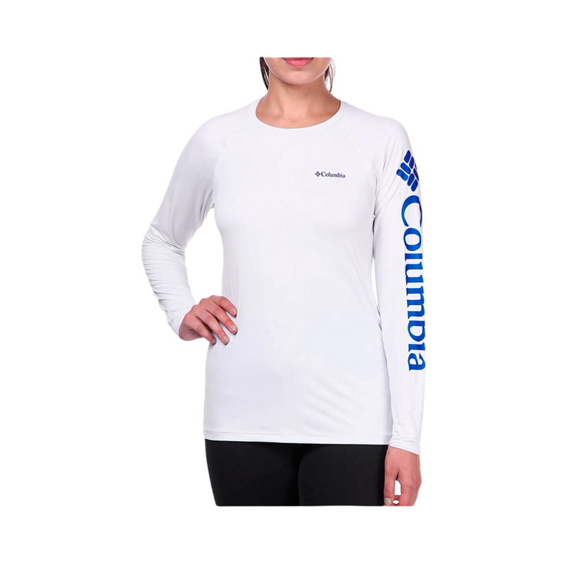 CAMISA COLUMBIA FEMININA AURORA M/L BRANCO