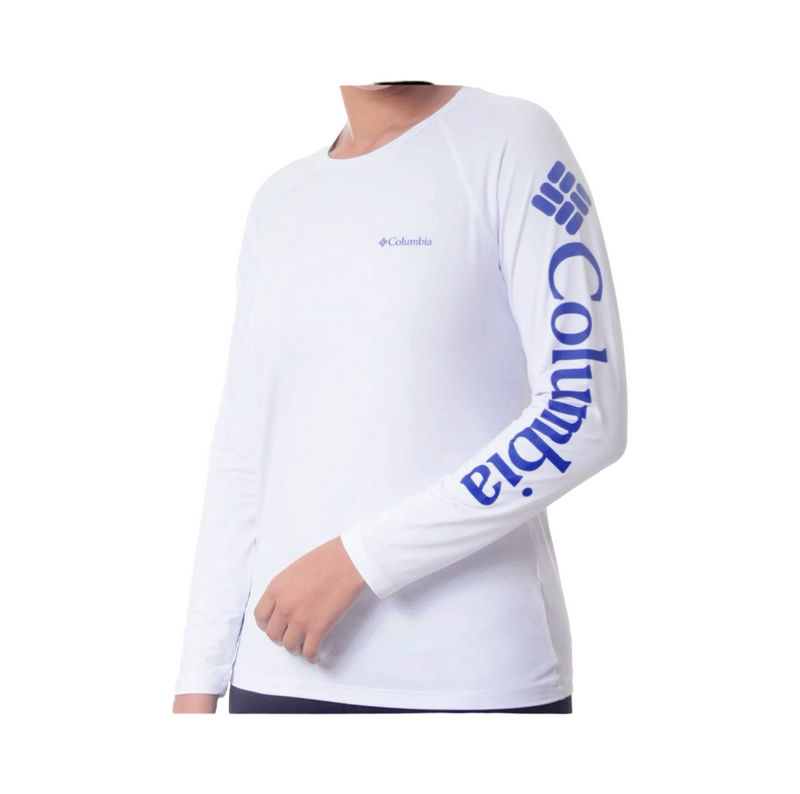 CAMISA COLUMBIA FEMININA AURORA M/L BRANCO