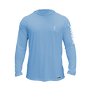 CAMISETA ICY BAIT HOODIE AZUL CLARO/BRANCO