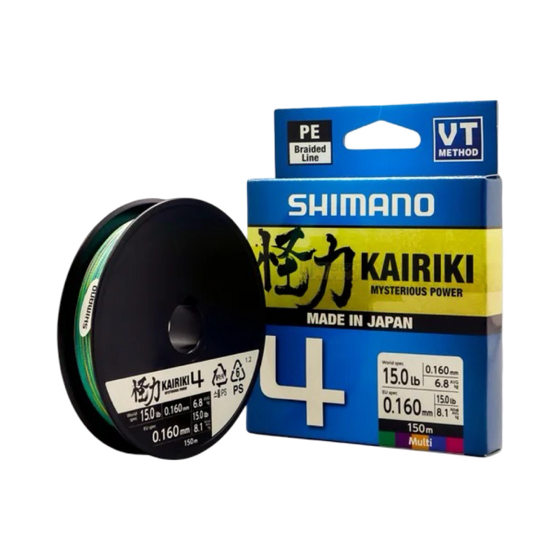 LINHA SHIMANO KAIRIKI 150M (MULTICOLOR)