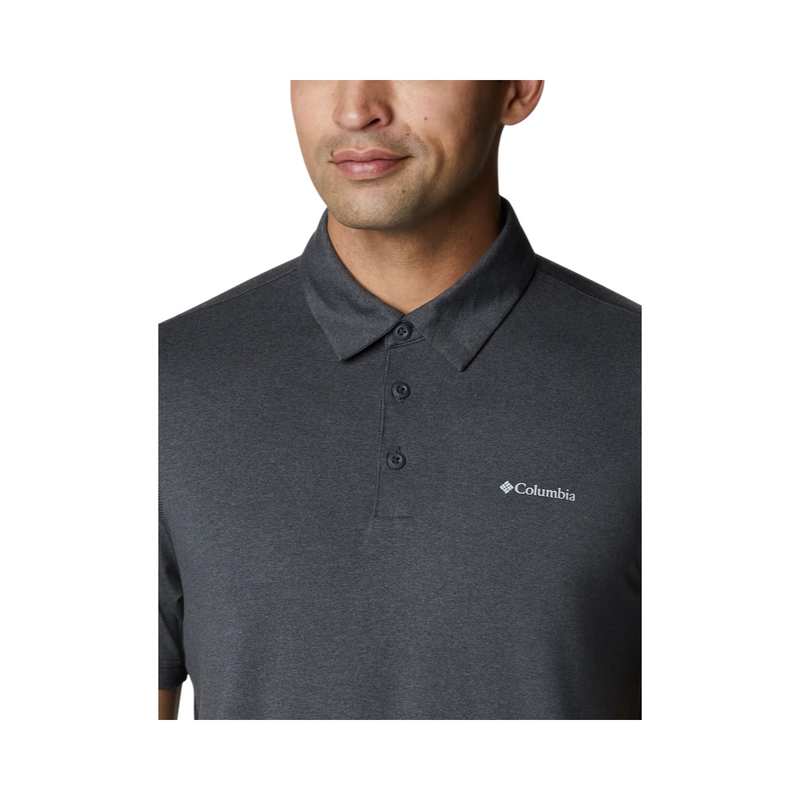POLO COLUMBIA TECH TRAIL SHARK HEATHER
