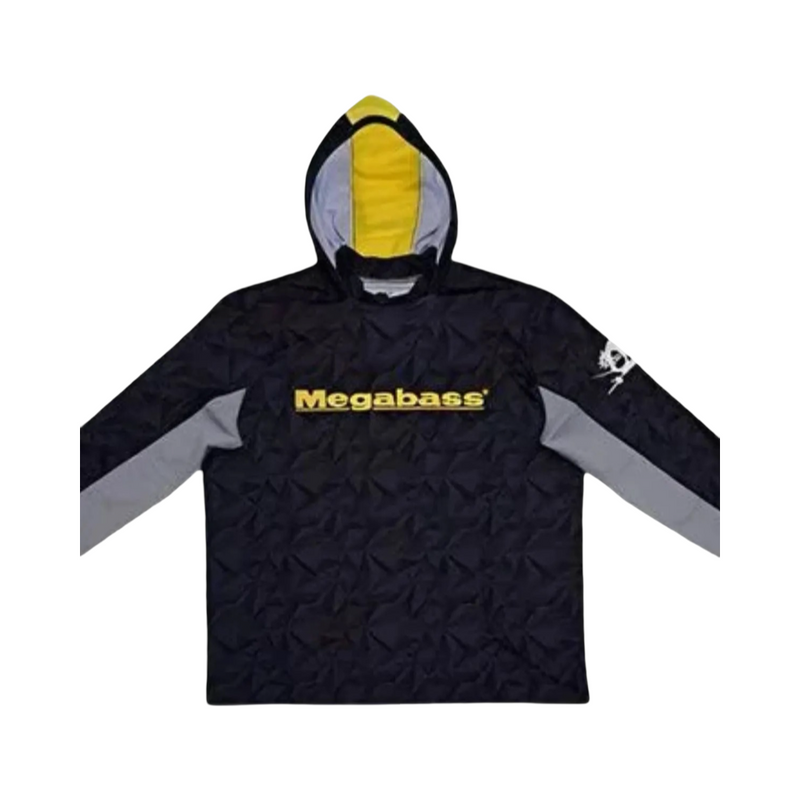 CAMISA MEGABASS GAME HOODIE BLACK