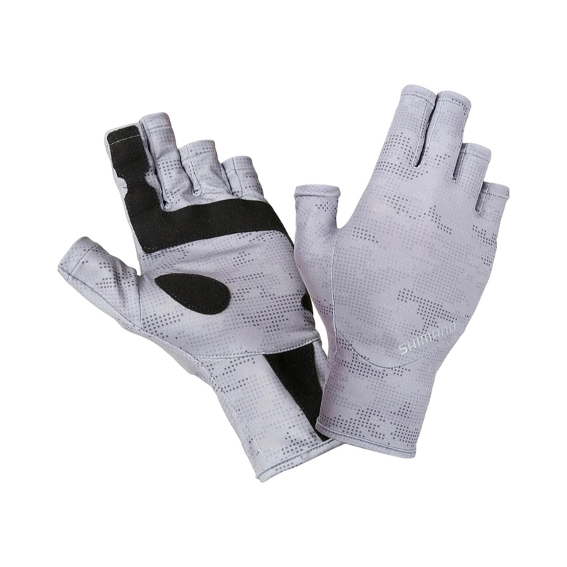 LUVA DE PESCA SHIMANO CINZA