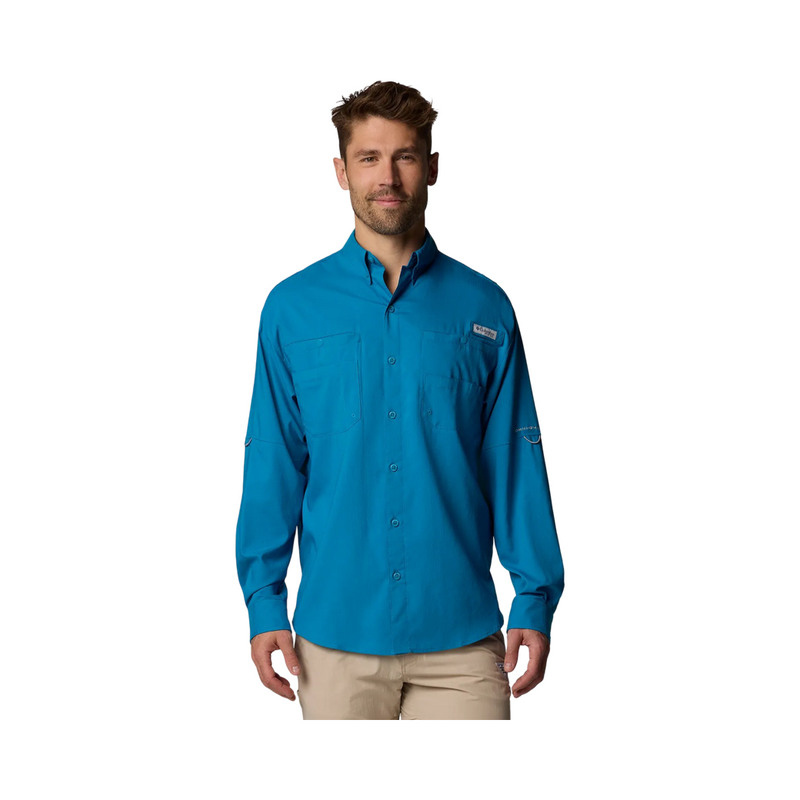 CAMISA COLUMBIA PFG TAMIAMI BLUE ECHO