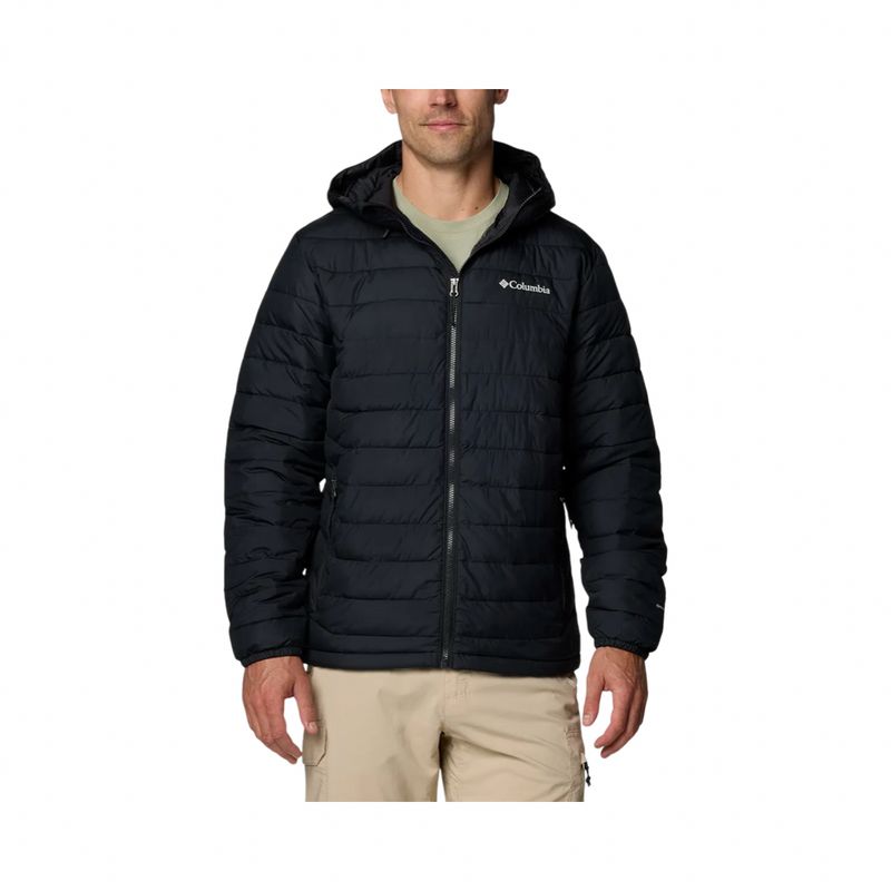 JAQUETA COLUMBIA POWDER LITE II HOODED BLACK